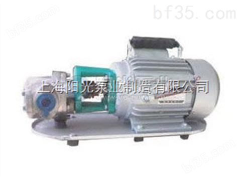 WCB型齿轮油泵-上海阳光泵业制造有限公司
