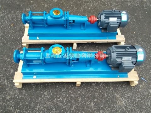 供应G型单螺杆泵、浓浆泵、不锈钢单螺杆泵